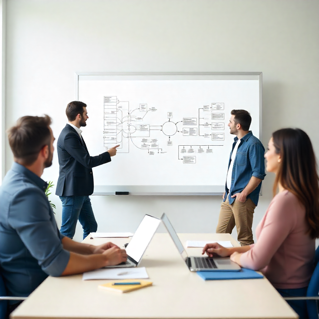 Modern web development workspace